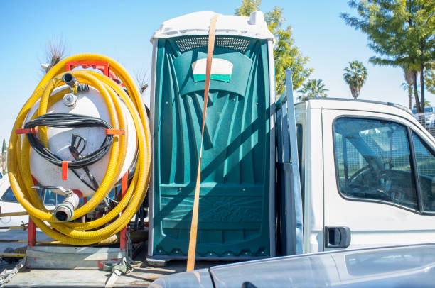 Porta potty delivery and setup in Chelsea, MI